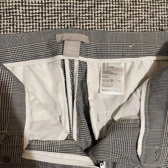 H&M plaid slacks - Picture 2 of 3
